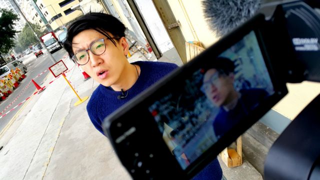 视频：专访香港"本土民主前线"成员梁天琦 - BBC News 中文