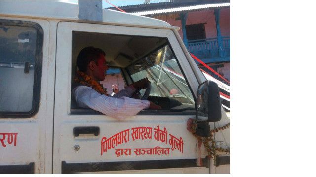 गुल्मीमा एम्बुलेन्स