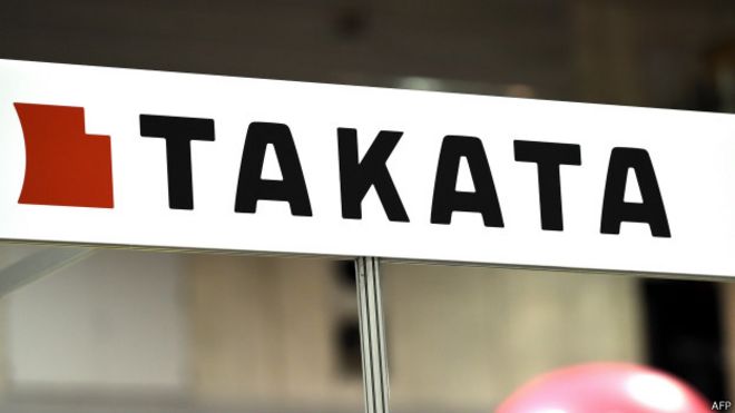 Logo de la empresa Takata