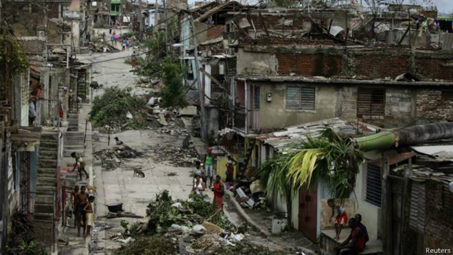Santiago de Cuba tras el paso de Sandy