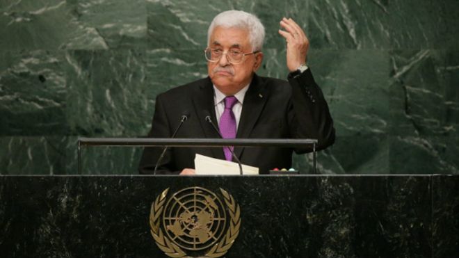 Abbas en Asamblea General  de ONU