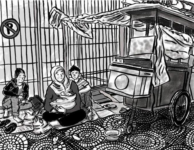 Kisah Kokom, ibu 10 anak yang mencari jalan keluar dari 'lingkaran setan'