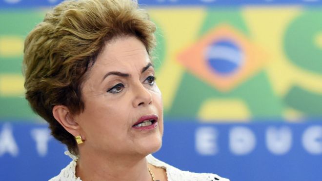 Presidenta brasileña, Dilma Rousseff