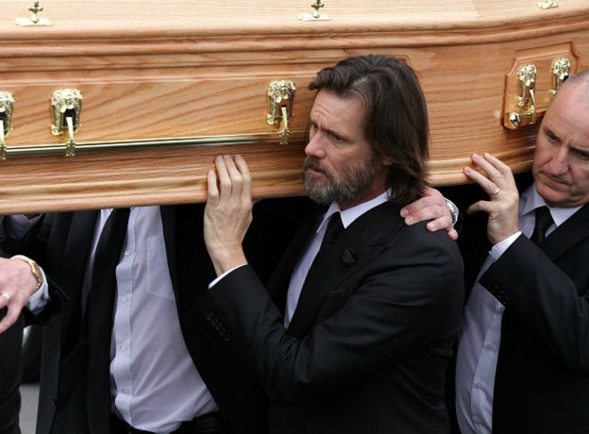 Jim Carrey Cargó El Ataúd De Su Exnovia Cathriona White - 