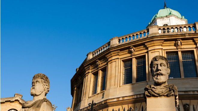 La biblioteca de la Universidad de Oxford
