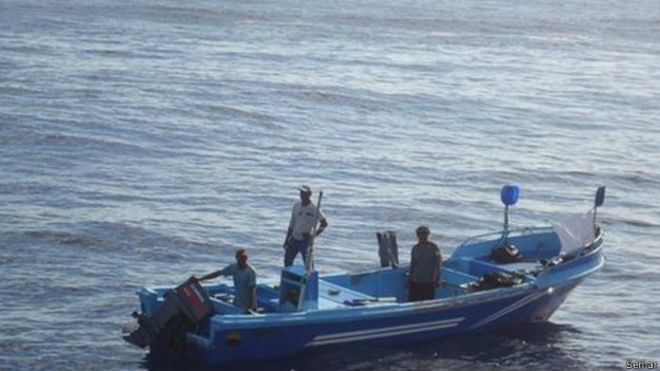 Pescadores rescatados