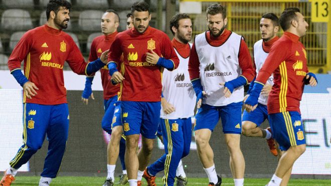 La selección española de fútbol