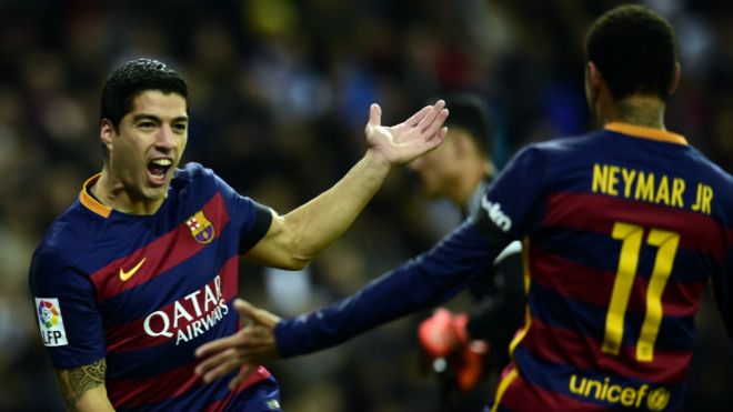 Suárez y Neymar