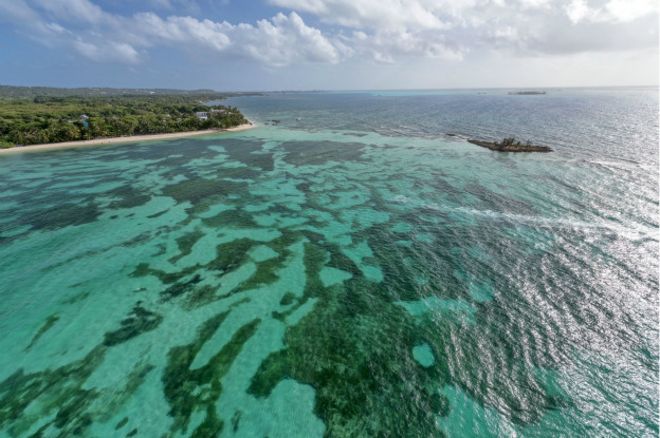 Sctor de San Luis, en la isla de San Andrés, en el Caribe colombiano