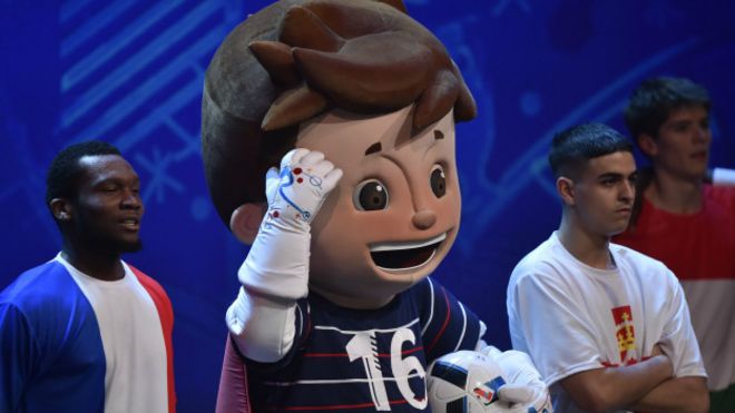 Mascota Euro 2016