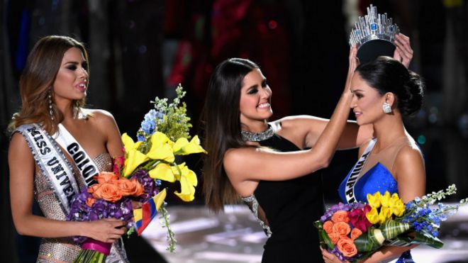 Ariadna Gutiérrez, Paulina Vega y Pia Wurtzbach.