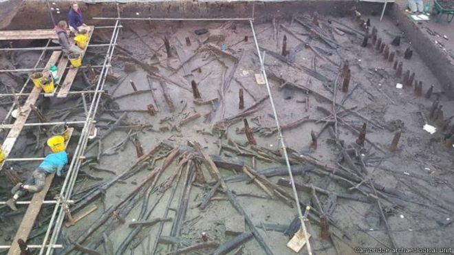 Excavación de la Pompeya Británica