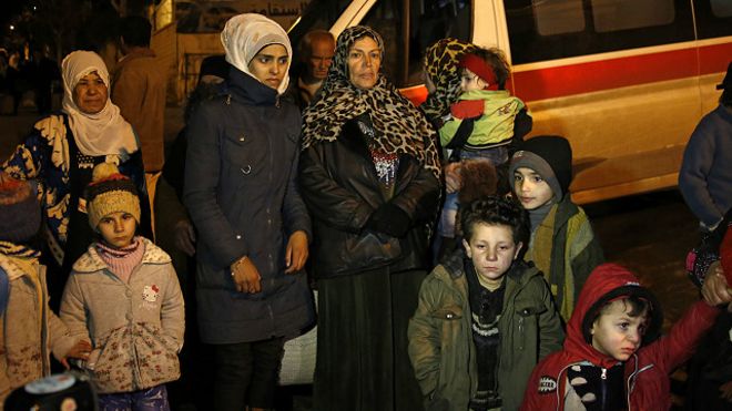 Residentes en Madaya