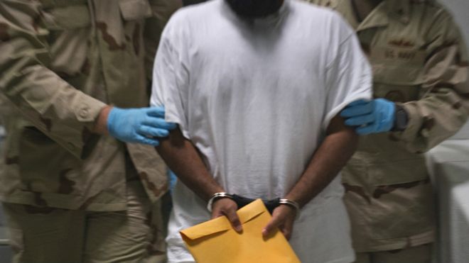 Un preso de Guantánamo