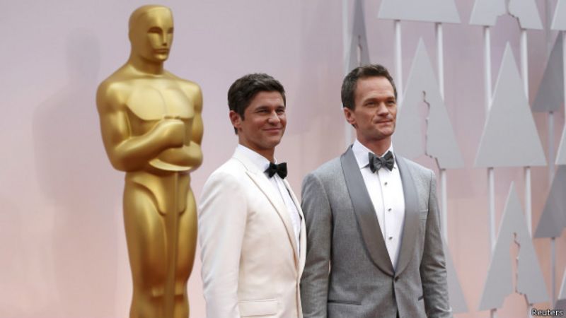 Neil Patrick Harris con su esposo, David Burtka