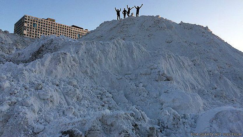 Montaña de nieve del MIT