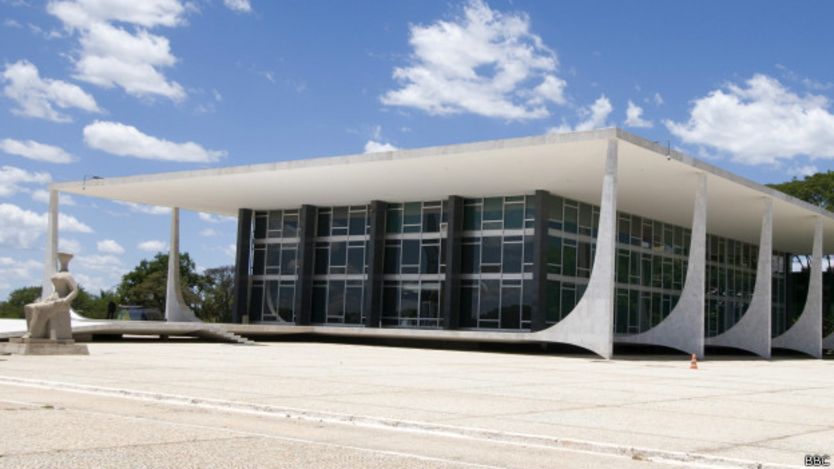 Sede del Supremo Tribunal Federal brasileño.