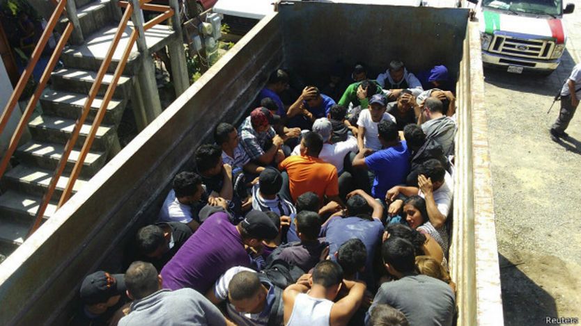 inmigración ilegal, américa latina, rutas