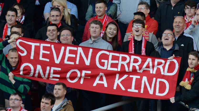 Steven Gerrard se despide de Anfield
