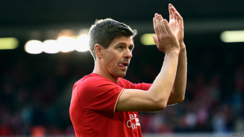Steven Gerrard se despide de Anfield