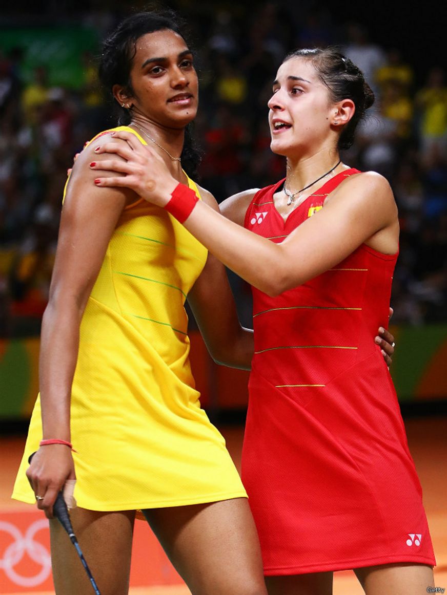 पीवी सिंधु और कैरोलिना