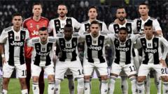 The Juventus team