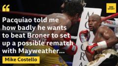 Pacquiao fought Floyd Mayweather in 2015 and lost on points