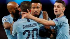 Manchester City's players