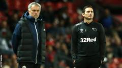 Jose Mourinho & Frank Lampard (right)