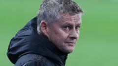 Manchester United manager Ole Gunnar Solskjaer during his side's Champions League defeat against Istanbul Basaksehir