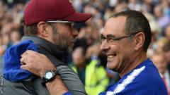 Jurgen Klopp and Maurizio Sarri