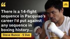 Steve Bunce says a run of quality fights in Pacquiao's career will prove hard for any fighter to better
