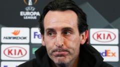 Arsenal manager Unai Emery