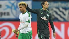 Serge Gnabry and Alexander Nouri