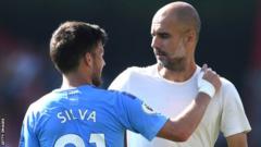 David Silva, Pep Guardiola, Manchester City
