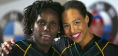 Jazmine Fenlator-Victorian and Carrie Russell carry the hopes of Jamaica in this year's Olympics