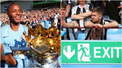 Raheem Sterling and Newcastle United fans