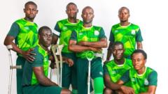 Nigeria's amputee football team