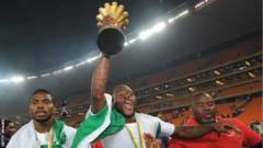 Victor Moses of Nigeria and Chelsea