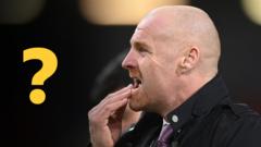 Burnley manager Sean Dyche