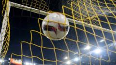 Goal in net