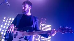 The 1975 bassist Ross MacDonald