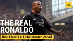 Ronaldo at Old Trafford