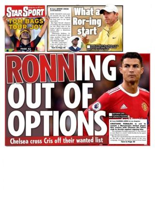 Daily Star back page - Friday 15 July