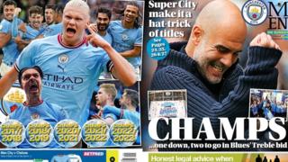 Manchester Evening News back page