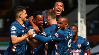 Arsenal celebrate