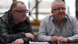 Stuart Cosgrove and Tam Cowan