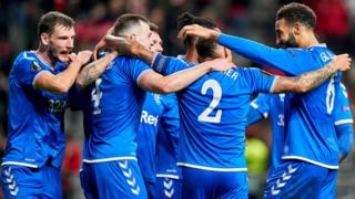 Rangers celebrate