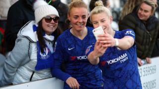 Chelsea's Sophie Ingle and Beth England