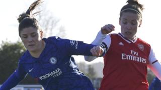 Chelsea v Arsenal in Women's Super League
